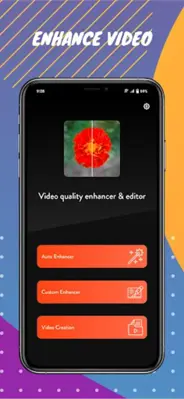 Video quality enhancer-editor android App screenshot 3