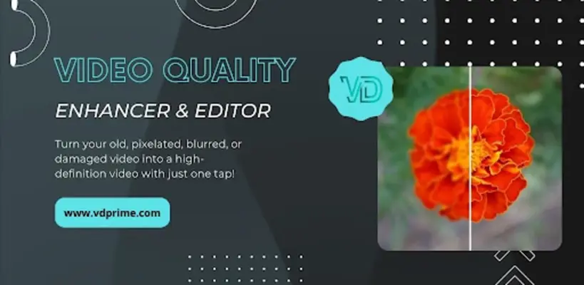 Video quality enhancer-editor android App screenshot 4